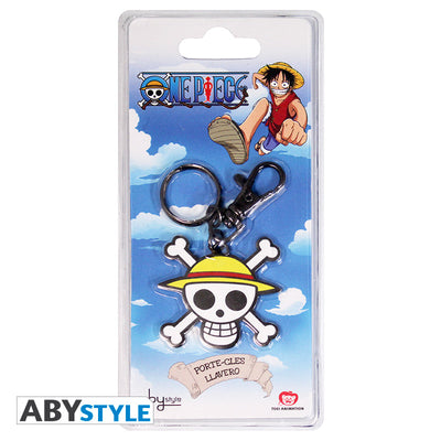 ABYstyle One Piece Luffy Skull Metal Keychain