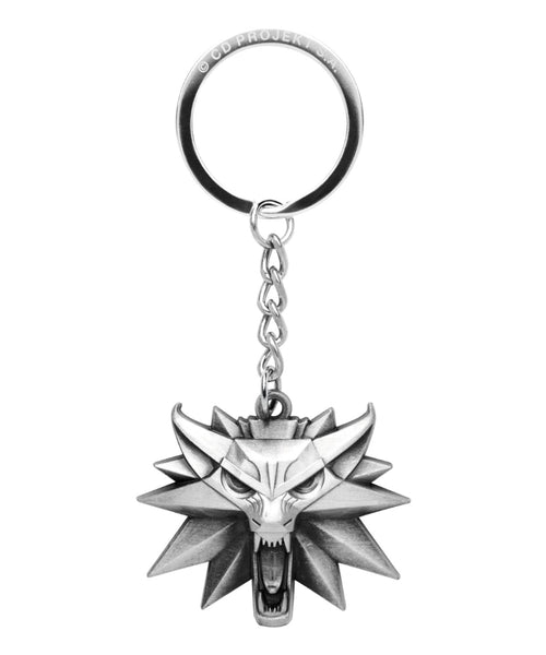 The Witcher 3 Wolf Medallion 3D Premium Keychain