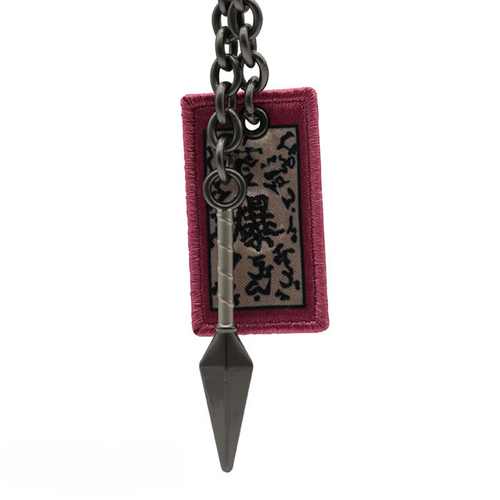 Naruto Kunai & Explosive Tag 3D Premium Keychain