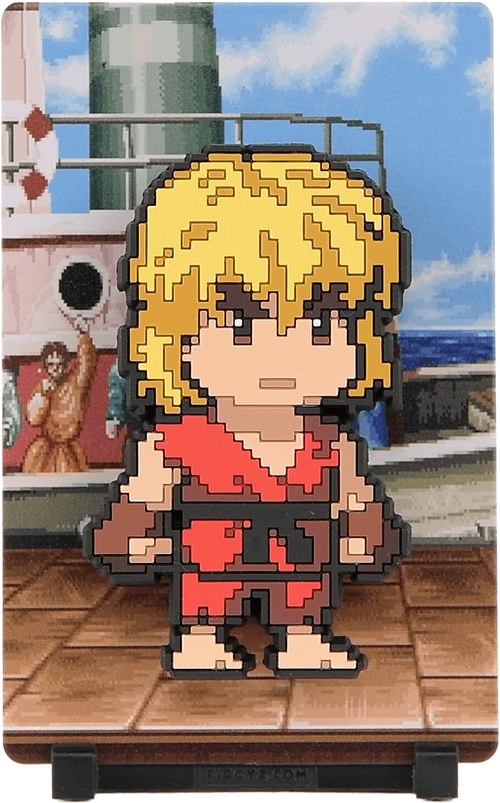 FiGGYZ Street Fighter Ken 11cm Collectible Pop Magnet