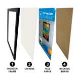 GB Eye Contemporary Wooden White Picture Frame - A3 - 29.7 x 42cm