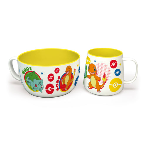 ABYstyle Pokémon Pikachu & Kanto Starters Breakfast Set