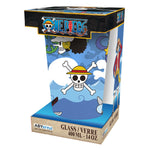 ABYstyle One Piece Skulls Blue 400ml Glass
