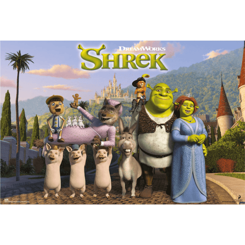 Erik Shrek Cast 61 x 91.5cm Maxi Poster