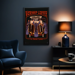 Erik Steven Rhodes Worship Coffee 61 x 91.5cm Maxi Poster