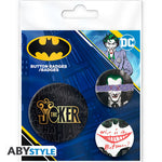 ABYstyle DC Comics The Joker 3 Badge Pack