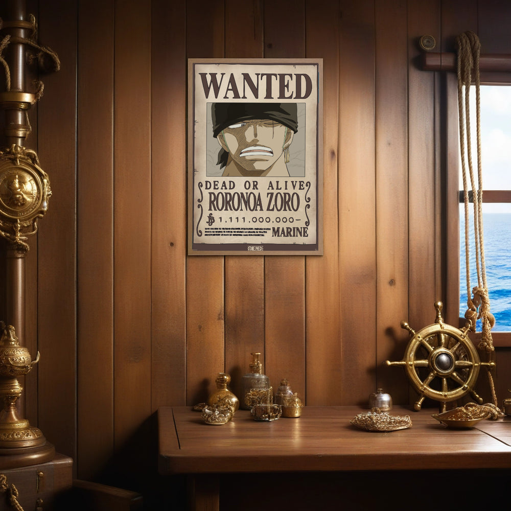 GB eye One Piece Wanted Zoro Wano 61 x 91.5cm Maxi Poster