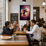 GB Posters Pizza Sloth 61 x 91.5cm Maxi Poster