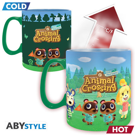 ANIMAL CROSSING Island Welcome 460ml Heat Change Mug