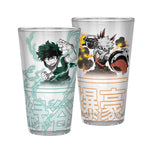 ABYstyle My Hero Academia Izuku & Bakugo 400ml Glass