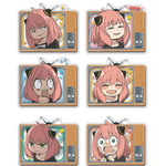 Spy X Family Anya on TV Transparent Sticker Set