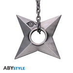 ABYstyle Naruto Shuriken Konoha 3D Premium Keychain