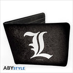 Death Note L Symbol Vinyl Wallet