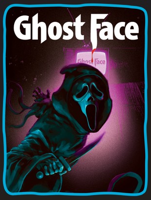 GHOST FACE - Blanket 60” x 45” – 150cm x 112.5cm