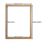 GB Eye Contemporary Wooden Oak Picture Frame - 60 x 80cm