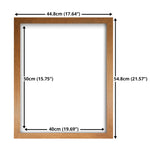 GB Eye Contemporary Wooden Oak Picture Frame - Mini - 40 x 50cm