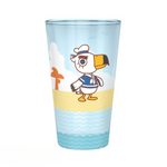 Animal Crossing Beach Characters 400ml Glass