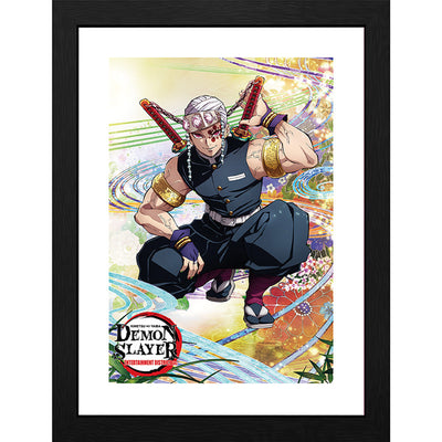 GB eye Demon Slayer Tengen 30 x 40cm Framed Collector Print