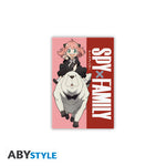 ABYstyle Spy X Family Anya and Bond Metal Magnet