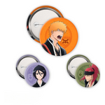 ABYstyle Bleach TYBW Ichigo, Rukia, Renji 3 Badge Pack