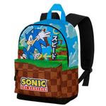 Karactermania Sonic the Hedgehog Green Hill HS Backpack - Blue/Brown