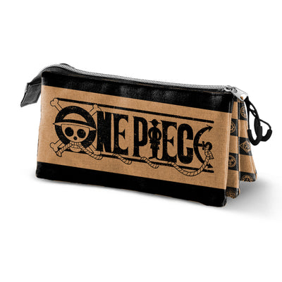 Karactermania One Piece Chess Triple Pencil Case - Camel