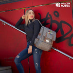 Karactermania Harry Potter Hogwarts Oxford Backpack - Grey