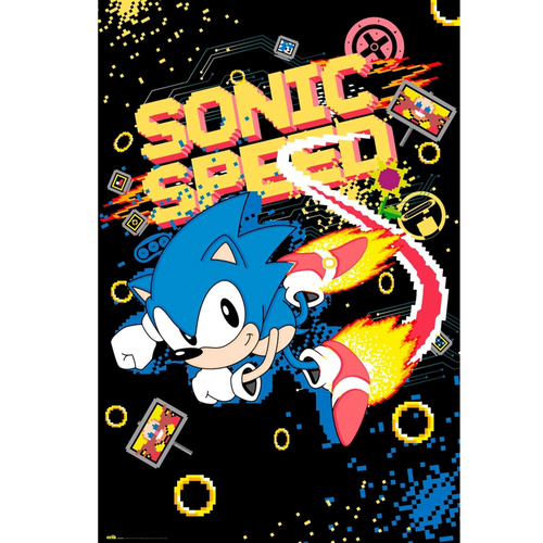 Erik Sonic The Hedgehog Speed 61 x 91.5cm Maxi Poster