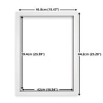 GB Eye Contemporary Wooden White Picture Frame - A2 - 42 x 59.4cm