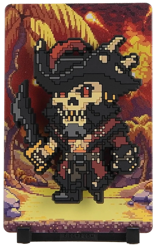 FIGGYZ Sea of Thieves Captain Flameheart 11cm Collectible Pop Magnet