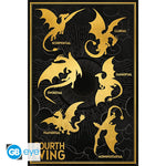 Fourth Wing Dragons 61 x 91.5cm Maxi Poster
