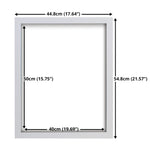GB Eye Contemporary Wooden White Picture Frame - Mini - 40 x 50cm