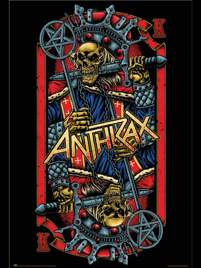 Erik Anthrax Evil Kings 61 x 91.5cm Maxi Poster