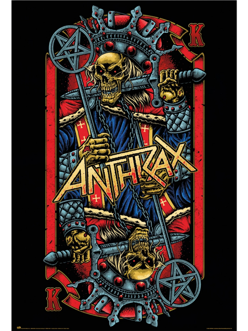 Erik Anthrax Evil Kings 61 x 91.5cm Maxi Poster