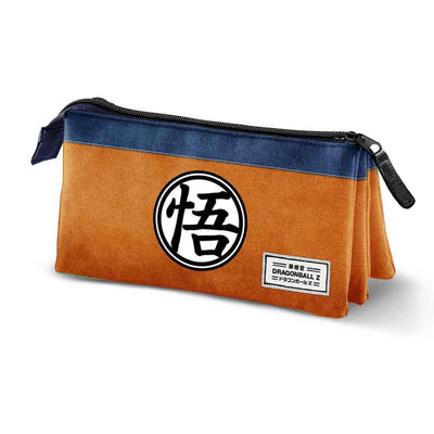 Karactermania Dragon Ball Symbol Triple Pencil Case - Orange