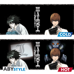 Death Note Kira & L 460ml Heat Change Mug