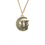 ABYstyle Sailor Moon Cats on the Moon 3D Pendant Necklace