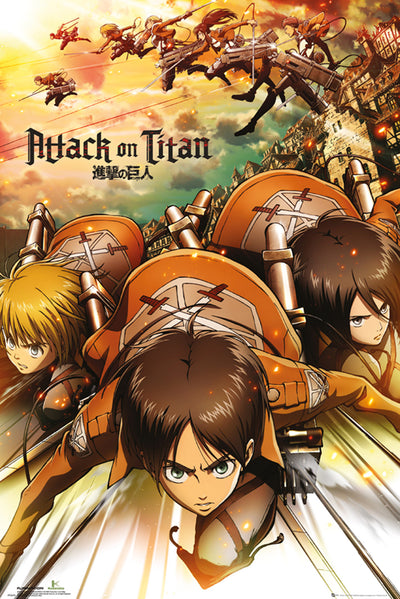 GB eye Attack On Titan Attack 61 x 91.5cm Maxi Poster