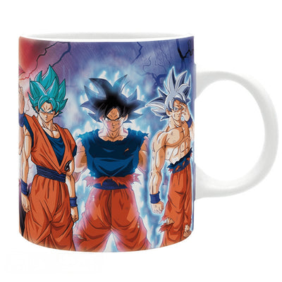 ABYstyle Dragon Ball Goku Transformations Mug