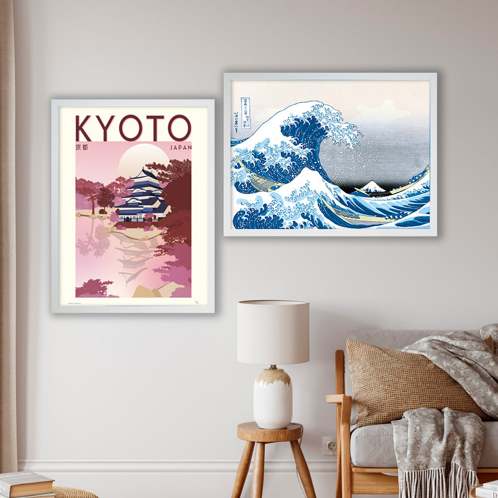 GB Eye Contemporary Wooden White Picture Frame - 60 x 80cm
