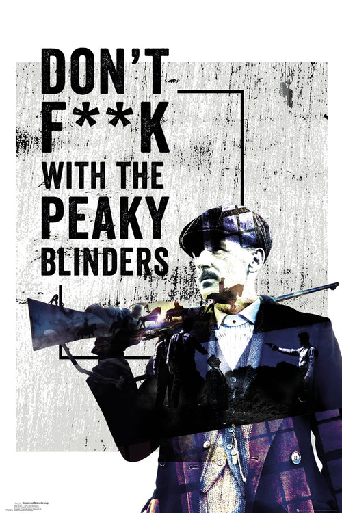 GB eye Peaky Blinders Don't F##k With 61 x 91.5cm Maxi Poster