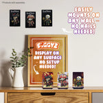 FIGGYZ Sea of Thieves Captain Flameheart 11cm Collectible Pop Magnet