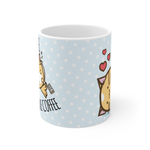 Fuzzballs No Talkie Before Coffee 320ml Ceramic Mug
