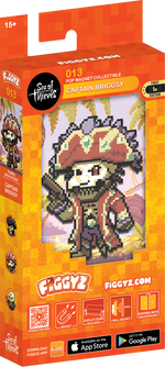 FiGGYZ Sea of Thieves Captain Briggsy 11cm Collectible Pop Magnet