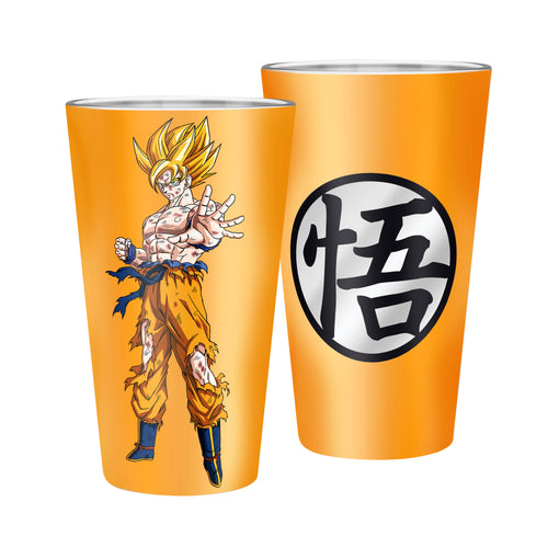ABYstyle Dragon Ball Goku Super Saiyan 400ml Glass