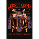 Steven Rhodes Worship Coffee 61 x 91.5cm Maxi Poster
