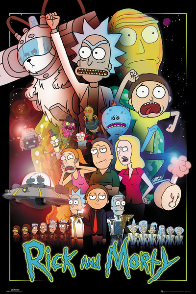 GB eye Rick & Morty Wars 61 x 91.5cm Maxi Poster