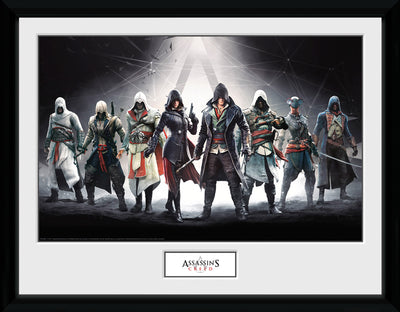 GB eye Assassin's Creed Characters 30 x 40cm Framed Collector Print
