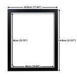 GB Eye Contemporary Wooden Black Picture Frame - Mini - 40 x 50cm