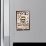 ABYstyle One Piece Wanted Luffy Metal Magnet